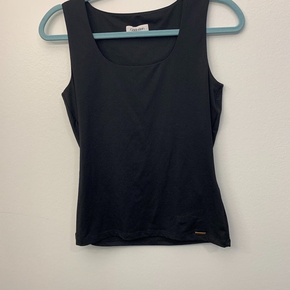 Calvin Klein  Black Dress Tank Size S